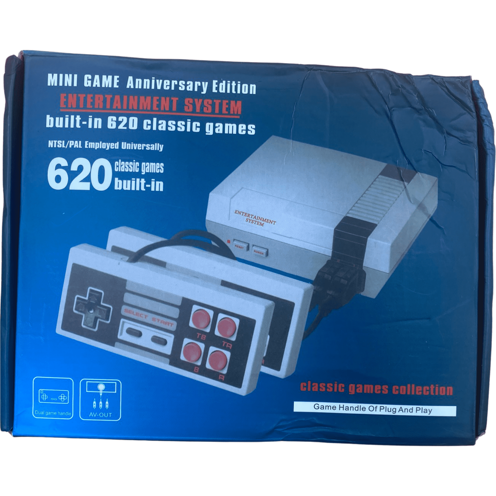 Mini Game Anniversary Edition Entertainment System (620 Classic Games) (Online Order Only)