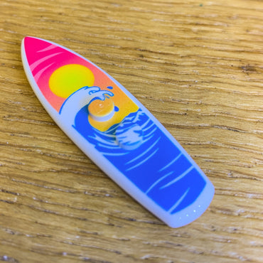 Sunset Wave Surfboard for Minifigs