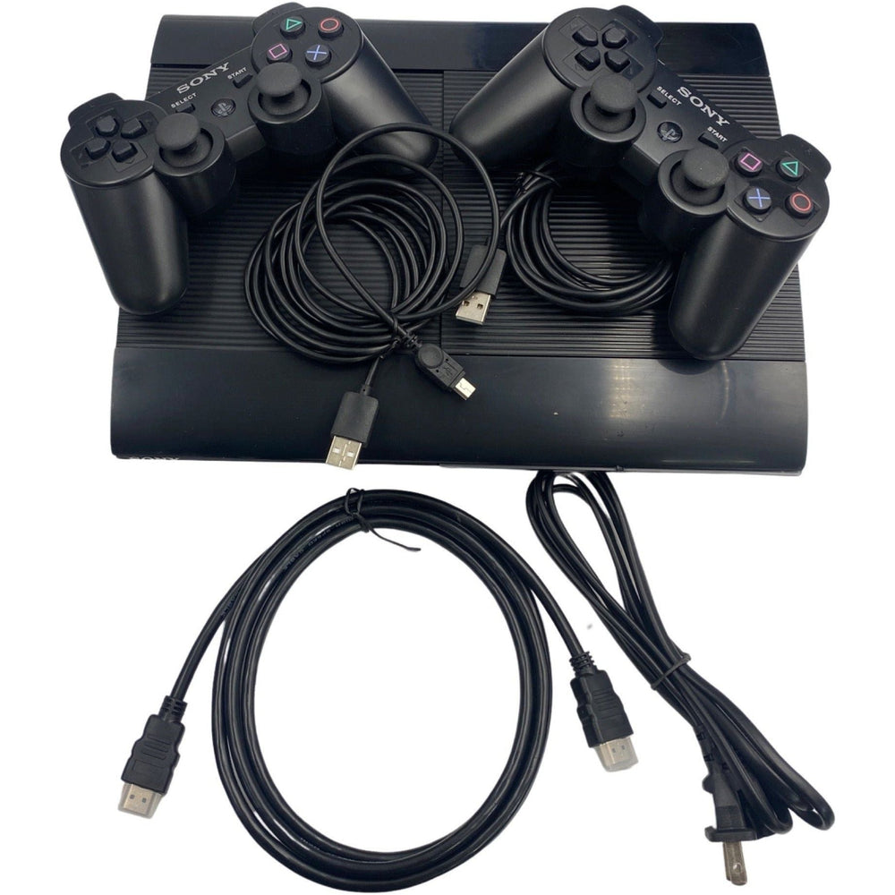 PlayStation 3 Super Slim System (2 Controllers) (Online Order Only)