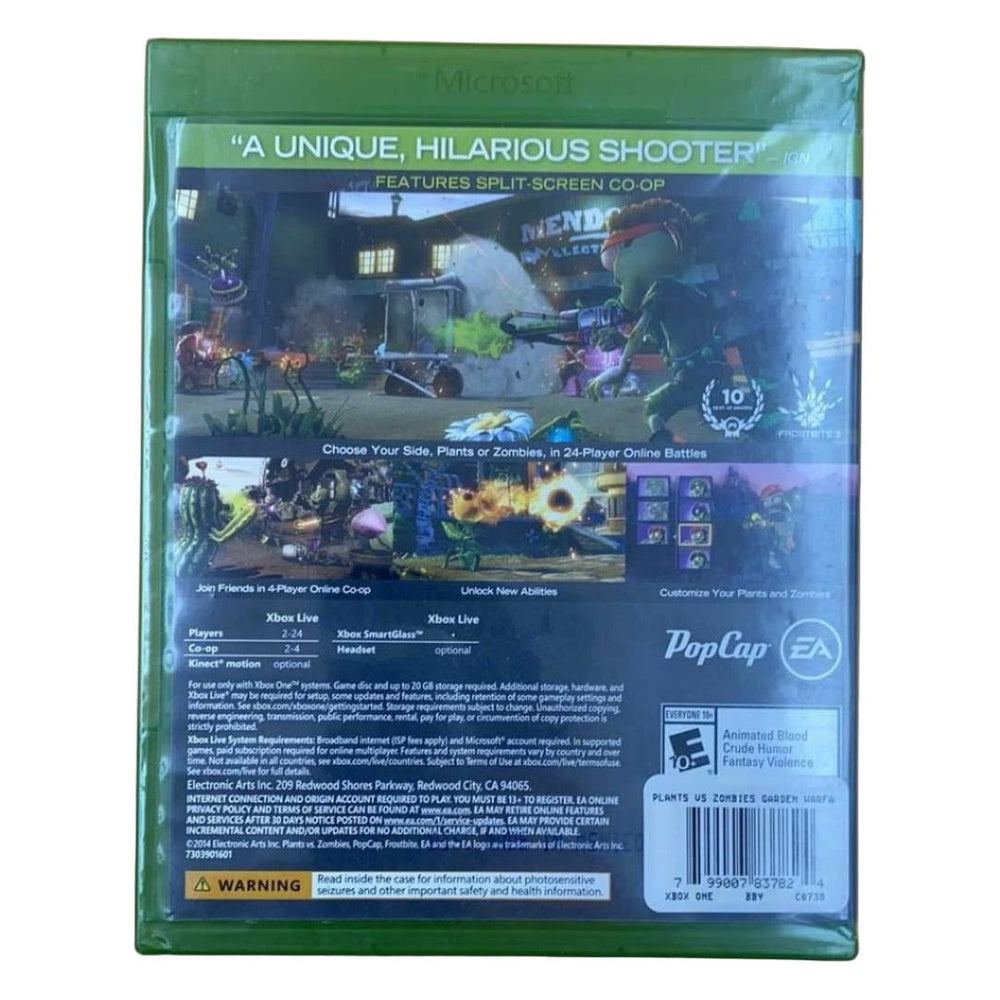 Plants vs. Zombies Garden Warfare - Xbox One - (NEW) (Online Order Only)