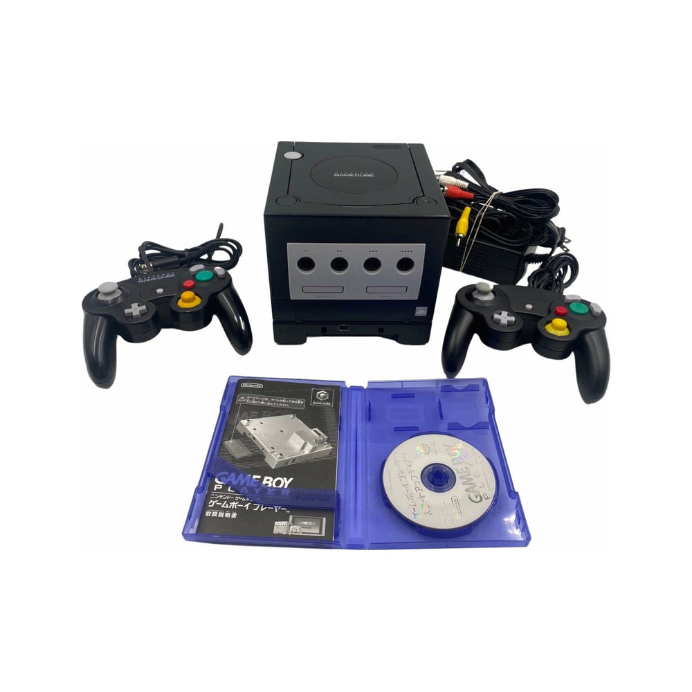 Black GameCube System With Japanese Gameboy Player (Online Order Only)