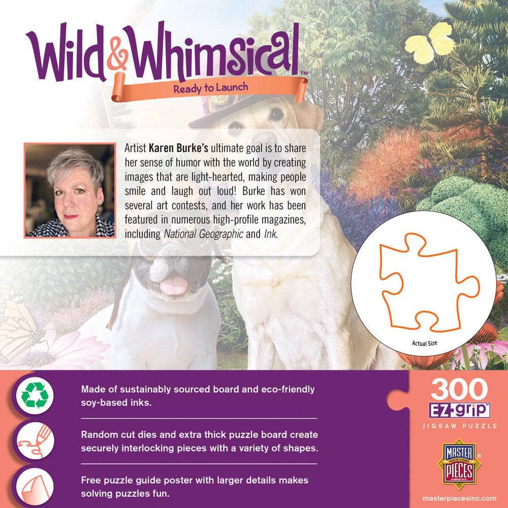 Wild & Whimsical - Ready to Launch 300 Piece EZ Grip Jigsaw Puzzle (ONLINE ORDER ONLY)