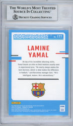 Graded 2023-24 Panini Donruss Lamine Yamal #RR Rated Rookie Signed Rookie RC Soccer Card Beckett BAS BGS Auto Auth Authentic COA (ONLINE ORDER ONLY)