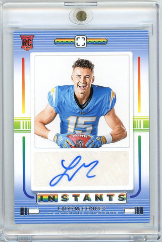 2024 Panini Photogenic Ladd McConkey #RIS-LMC Autograph Rookie RC Football Card (ONLINE ORDER ONLY)