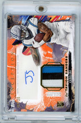 2024 Topps Inception Ja'Tavion Sanders #PPA-JSA /20 Autographed Rookie RC Football Card (ONLINE ORDER ONLY)