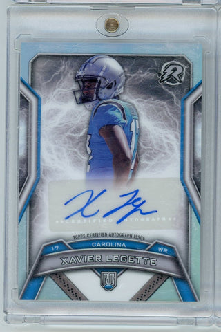 2024 Topps Resurgence Xavier Legette #RRS-XL Autographed Rookie RC Football Card (ONLINE ORDER ONLY)