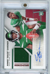 2022 Panini Rookies & Stars Dress for Success Sauce Gardner #DS-AG 01/99 Autographed Rookie RC Football Card (ONLINE ORDER ONLY)
