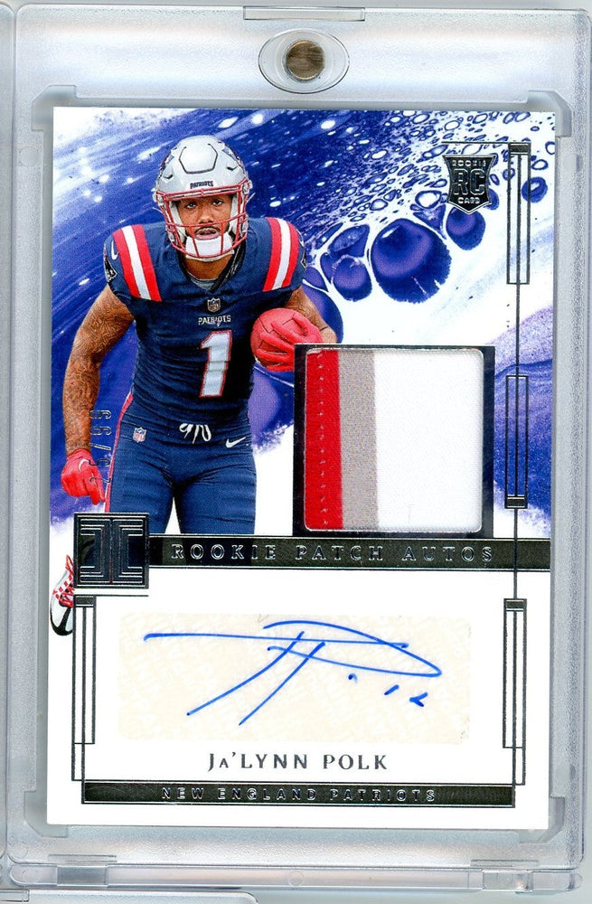 2024 Panini Impeccable Ja'Lynn Polk #RPA-JPK /99 RPA Autographed Rookie RC Football Card (ONLINE ORDER ONLY)