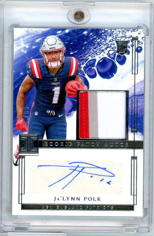 2024 Panini Impeccable Ja'Lynn Polk #RPA-JPK /99 RPA Autographed Rookie RC Football Card (ONLINE ORDER ONLY)