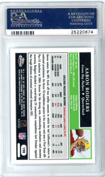 Graded 2005 Topps Chrome Aaron Rodgers #190 Rookie RC Football Card PSA 9 Mint (ONLINE ORDER ONLY)