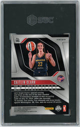 Graded 2024 Panini Prizm Orange Ice Prizm Caitlin Clark #145 Rookie RC Basketball Card SGC 9 (ONLINE ORDER ONLY)