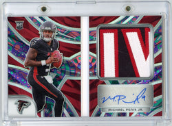2024 Panini Spectra Rookie Genesis Michael Penix Jr #RGH-MPJ RPA Booklet Auto /5 Rookie RC Football Card (ONLINE ORDER ONLY)