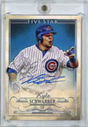 2016 Topps Five Star Kyle Schwarber #FSA-KS On Card Auto Rookie RC Baseball Card (ONLINE ORDER ONLY)