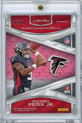 2024 Panini Spectra Orange Auto Michael Penix Jr #RAMPJ /10 Rookie RC Football Card (ONLINE ORDER ONLY)
