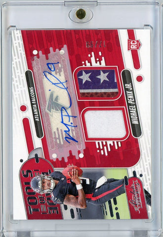 2024 Panini Absolute Tools of the Trade Michael Penix Jr #TOTD-MPJ RPA Auto #/99 Rookie RC Football Card (ONLINE ORDER ONLY)