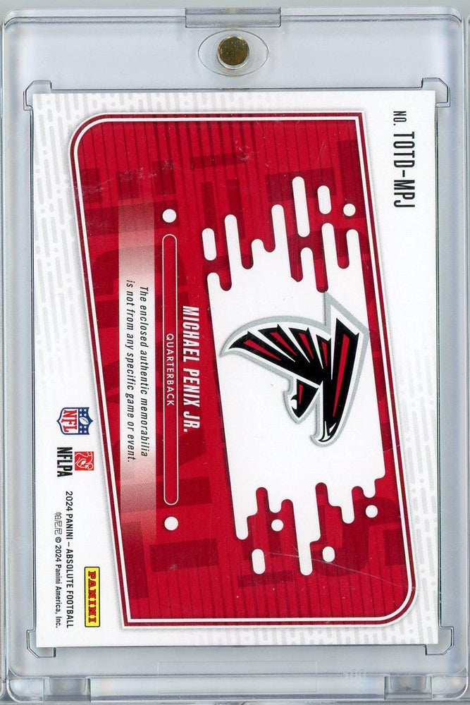 2024 Panini Absolute Tools of the Trade Michael Penix Jr #TOTD-MPJ RPA Auto #/99 Rookie RC Football Card (ONLINE ORDER ONLY)
