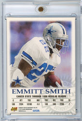 1997 Skybox Emmitt Smith Autographics On Card Auto Dallas Cowboys Football Card (ONLINE ORDER ONLY)