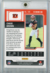 2023 Panini Contenders Playoff Ticket Chase Brown #105  /149 Auto Rookie RC Football Card (ONLINE ORDER ONLY)