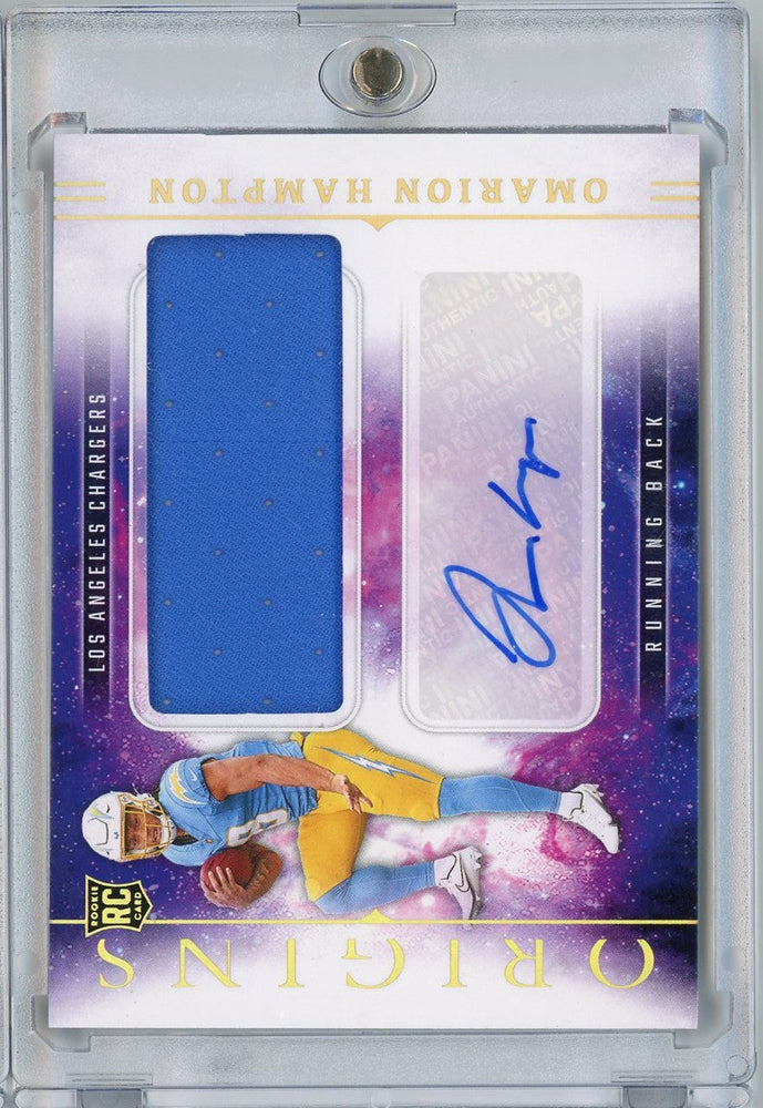 2025 Panini Origins Omarion Hampton #RJJOHN RPA Auto Rookie RC Football Card (ONLINE ORDER ONLY)