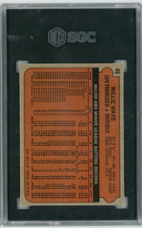 Graded 1972 Topps Willie Mays #WILLIE Baseball Card SGC 7 Near Mint (ONLINE ORDER ONLY)