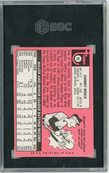 Graded 1969 Topps Johnny Bench #JOHNNY All-Star Rookie Cup RC Baseball Card SGC 5 (ONLINE ORDER ONLY)