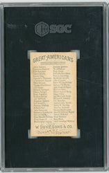 Graded 1888 N76 W. Duke, Sons & Co. Great Americans #OWH Oliver W. Holmes Baseball Tobacco Card SGC 3 (ONLINE ORDER ONLY)