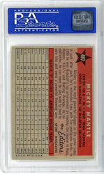 Graded 1958 Topps All Star Mickey Mantle #487 Baseball Card PSA 6 EX-MT (ONLINE ORDER ONLY)