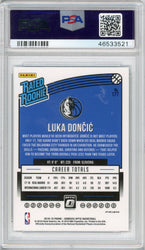 Graded 2018 Panini Donruss Optic Shock Luka Doncic #177 Rookie RC Basketball Card PSA 10 Gem Mint (ONLINE ORDER ONLY)