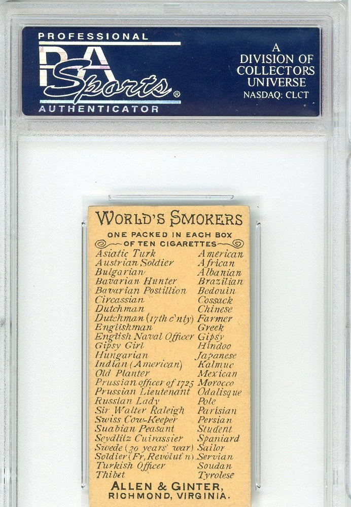 Graded 1888 Allen & Ginter World's Smokers N33 Suabian Peasant Baseball Tobacco Card PSA 6 (ONLINE ORDER ONLY)
