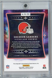 2025 Panini Origins Shedeur Sanders #RA-SSA /75 Orange Auto Rookie RC Football Card (ONLINE ORDER ONLY)