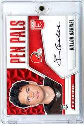 2025 Donruss Elite Pen Pals Dillon Gabriel #PPDGA Auto Rookie RC Football Card (ONLINE ORDER ONLY)