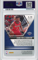Graded 2019 Panini Mosaic Zion Williamson #269 Green Mosaic Rookie RC Basketball Card PSA 10 Gem Mint (ONLINE ORDER ONLY)