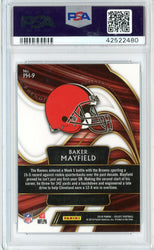 Graded 2018 Panini Select Baker Mayfield #PH9 Phenomenom Rookie RC Football Card PSA 10 Gem Mint (ONLINE ORDER ONLY)