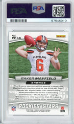Graded 2018 Panini Rookies & Stars Baker Mayfield #PP16 Precision Passers Rookie RC Football Card PSA 10 Gem Mint (ONLINE ORDER ONLY)