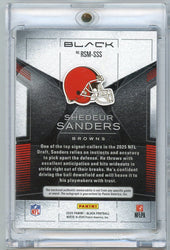 2025 Panini Black Shedeur Sanders #RSMSSS /99 RPA Auto Rookie RC Football Card (ONLINE ORDER ONLY)
