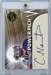 2011 Press Pass Power Pick Football Cam Newton #PPCN /250 Auto Rookie RC Football Card (ONLINE ORDER ONLY)