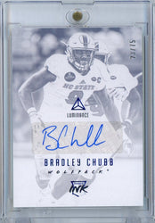 2018 Panini Luminance Football Bradley Chubb #RIBRC /75 Auto Rookie RC Football Card (ONLINE ORDER ONLY)