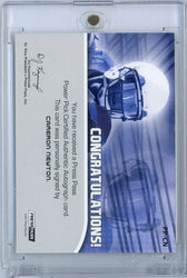 2011 Press Pass Power Pick Football Cam Newton #PPCN /250 Auto Rookie RC Football Card (ONLINE ORDER ONLY)