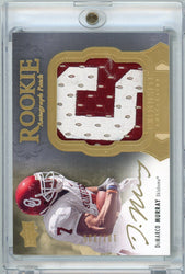 2011 Upper Deck Exquisite Football DeMarco Murray #129 /135 Rookie Patch Auto Rookie RC Football Card (ONLINE ORDER ONLY)