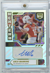 2025 Panini Score Arch Manning #NEN-AMA Next Era Auto Texas Longhorns Rookie RC Football Card (ONLINE ORDER ONLY)
