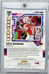 2025 Panini Score Arch Manning #NEN-AMA Next Era Auto Texas Longhorns Rookie RC Football Card (ONLINE ORDER ONLY)
