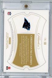 2017 Panini Flawless Christian McCaffrey #138 /20 Ruby On Card Auto Rookie RC Football Card (ONLINE ORDER ONLY)