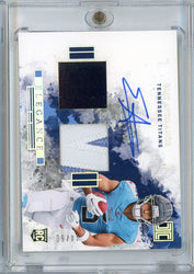 2025 Panini Impeccable Elic Ayomanor #ELE-EAR /60 Relic Auto Rookie RC Football Card (ONLINE ORDER ONLY)