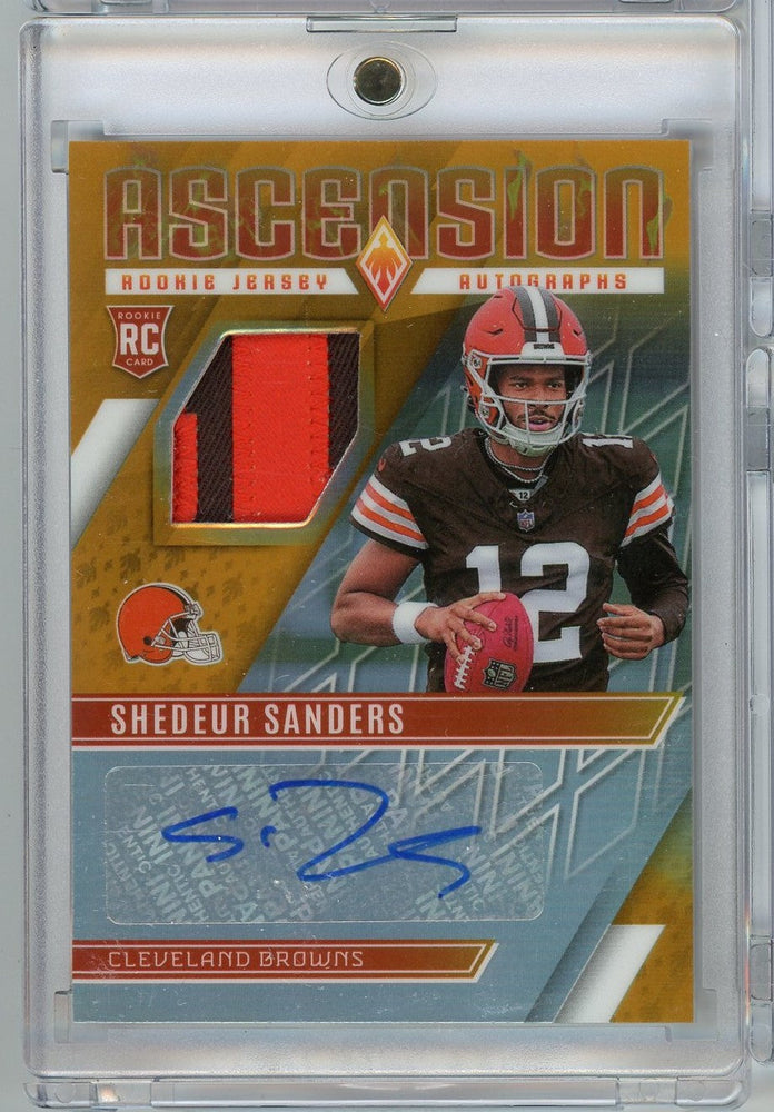 2025 Panini Phoenix Ascension Shedeur Sanders #ARJSSS 10/10 RPA Auto Rookie RC Football Card (ONLINE ORDER ONLY)