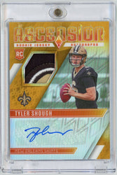 2025 Panini Phoenix Ascension Tyler Shough #ARJTSH /10 RPA Auto Rookie RC Football Card (ONLINE ORDER ONLY)