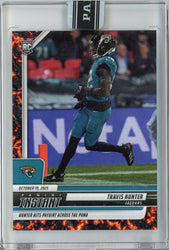 2025 Panini Instant Travis Hunter #157 Magma 1/1 Jacksonville Jaguars Rookie RC Football Card (ONLINE ORDER ONLY)