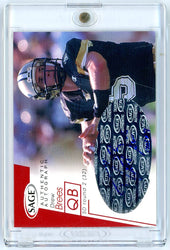2001 Sage SA-GE Authentic Autographs Drew Brees #A8 /749 Rookie RC Football Card (ONLINE ORDER ONLY)