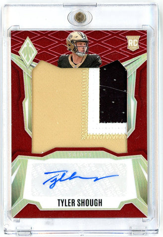 2025 Panini Phoenix Tyler Shough #RPSTSH /99 Red RPA Auto Rookie RC Football Card (ONLINE ORDER ONLY)