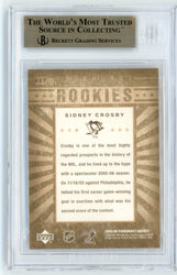 Graded 2005 Upper Deck Parkhurst Sidney Crosby #657 Rookie RC Hockey Card BGS 9.5 Gem Mint