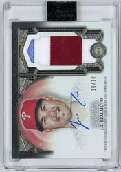 2023 Topps Dynasty JT J.T. Realmuto #DAPJRE1 10/10 Dynastic Deed Relic Auto Baseball Card